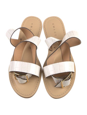 Amanu Leather Gladiator Sandals