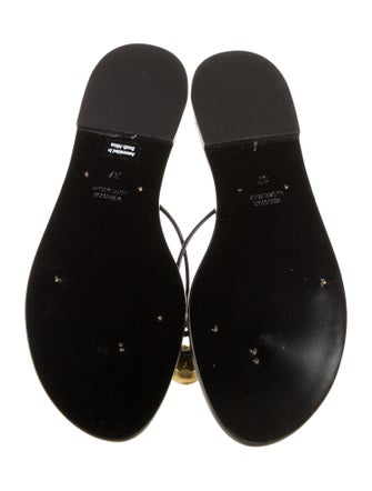 Amanu Leather Slides