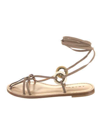Amanu Suede Gladiator Sandals