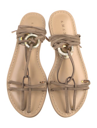 Amanu Suede Gladiator Sandals