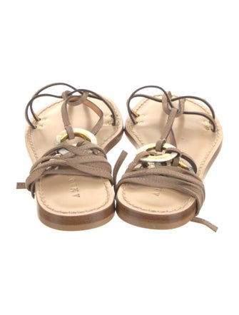 Amanu Suede Gladiator Sandals