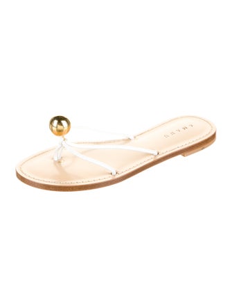 Amanu Leather Slides