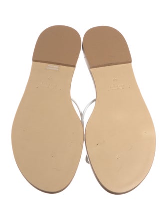 Amanu Leather Slides