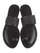 Amanu Straw Braided Accents Slides