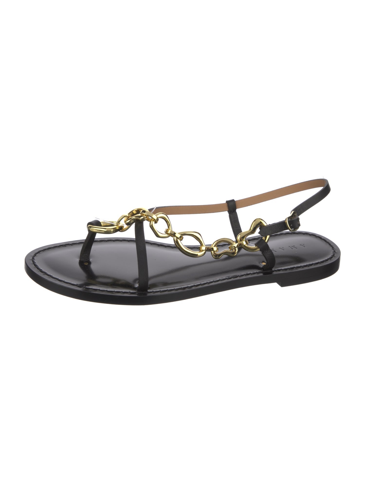 Amanu Leather Slingback Sandals w/ Tags