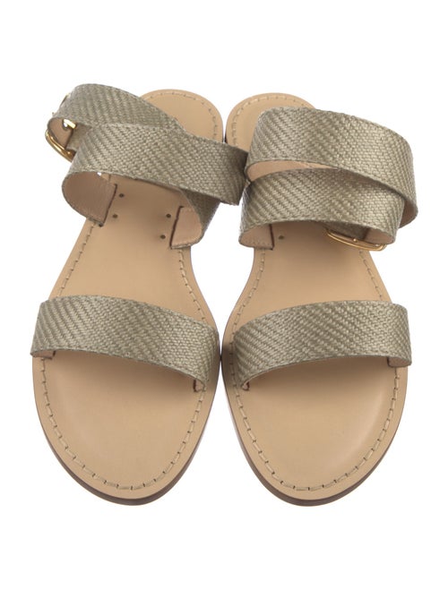 Amanu Rattan Gladiator Sandals