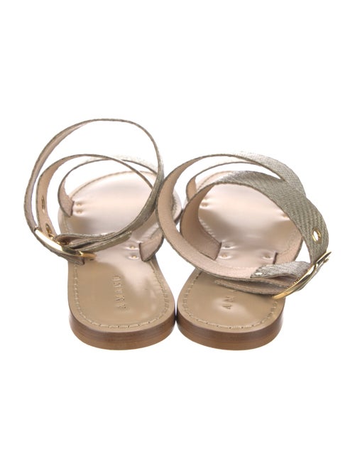 Amanu Rattan Gladiator Sandals