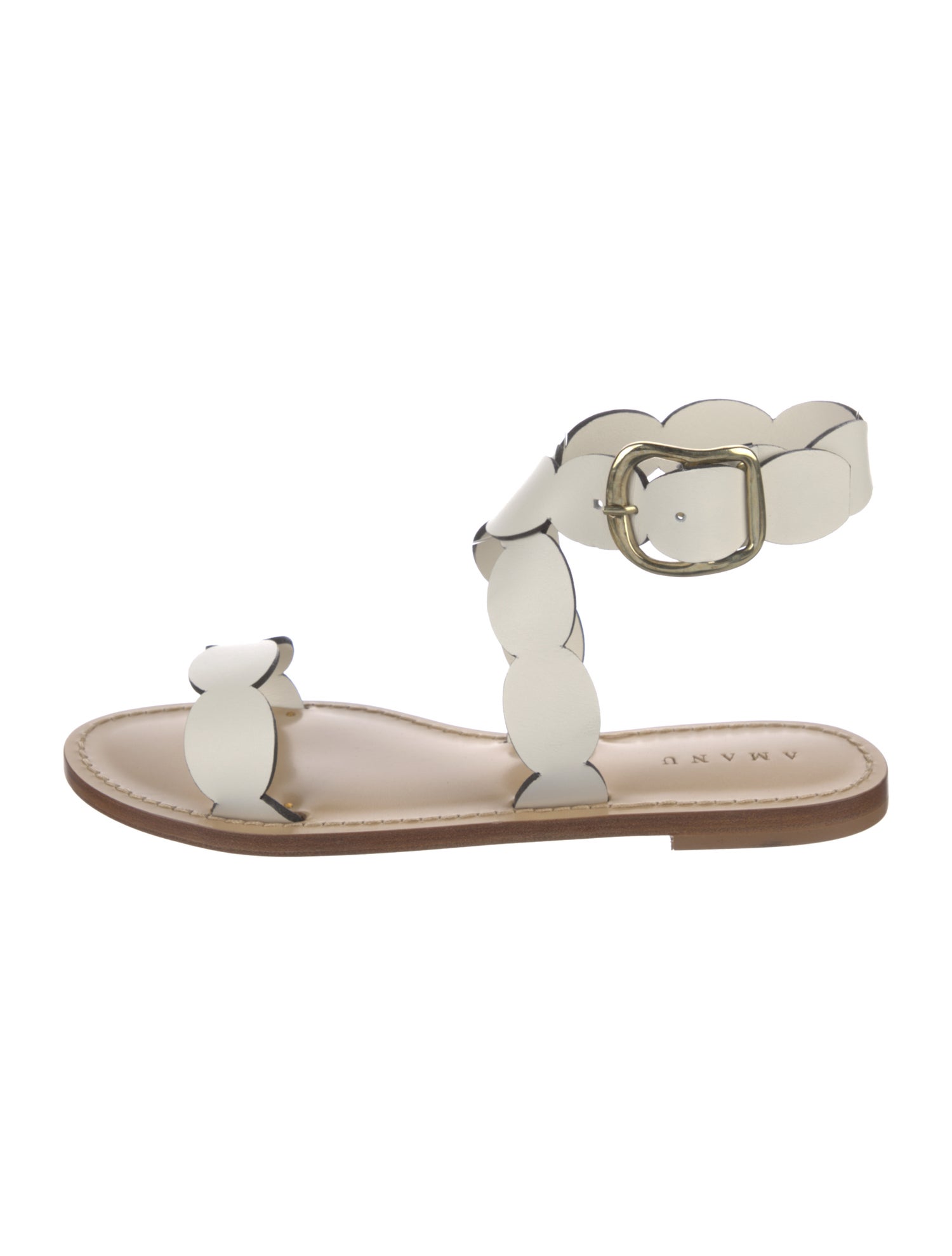 Amanu Leather Gladiator Sandals w/ Tags