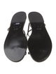 Amanu Leather T-Strap Sandals