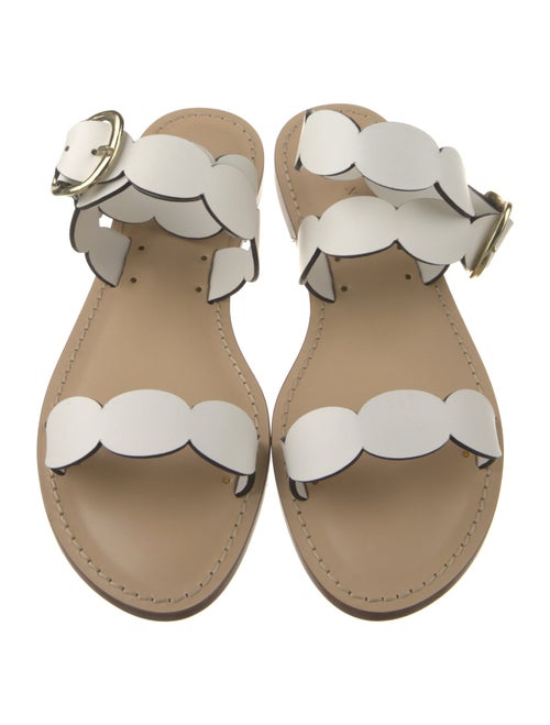 Amanu Leather Slingback Sandals