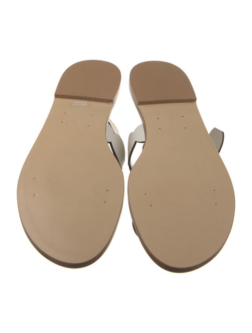 Amanu Leather Slingback Sandals