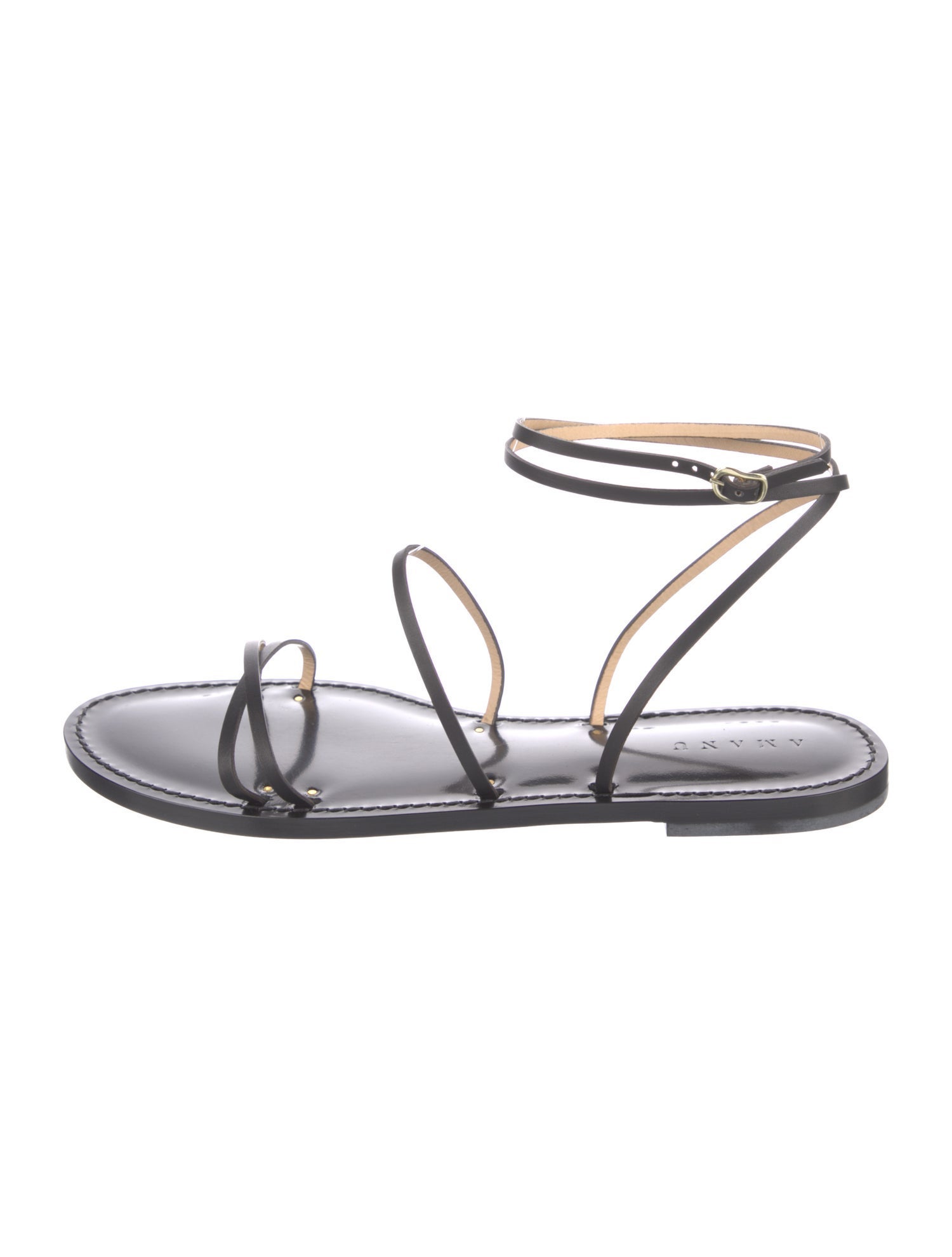 Amanu Leather Gladiator Sandals w/ Tags