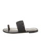 Amanu Leather Slides