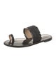 Amanu Leather Slides