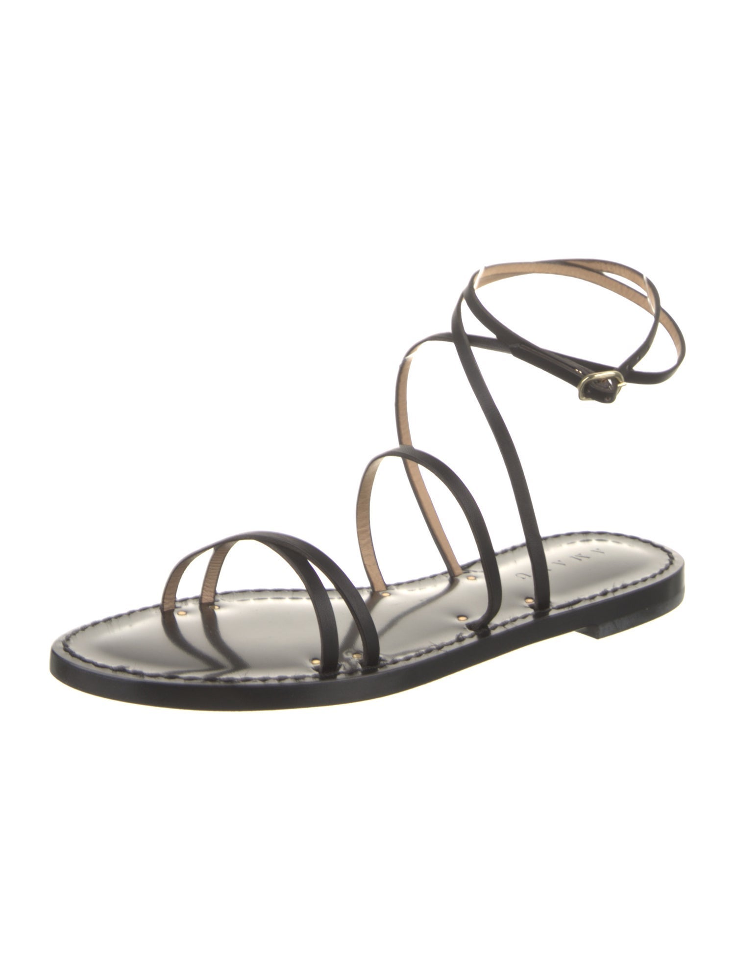 Amanu Leather Gladiator Sandals
