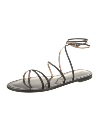 Amanu Leather Gladiator Sandals
