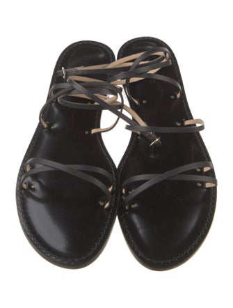 Amanu Leather Gladiator Sandals