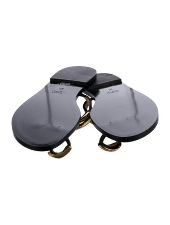 Amanu Leather Slides