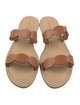 Amanu Leather Slides