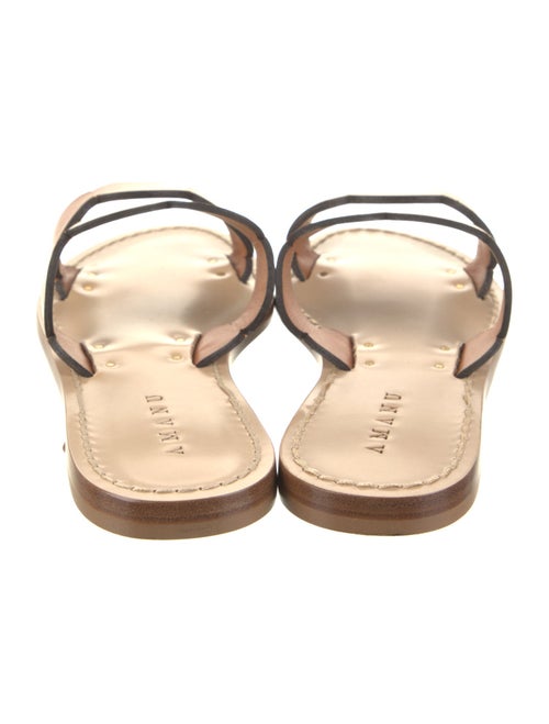 Amanu Leather Slides