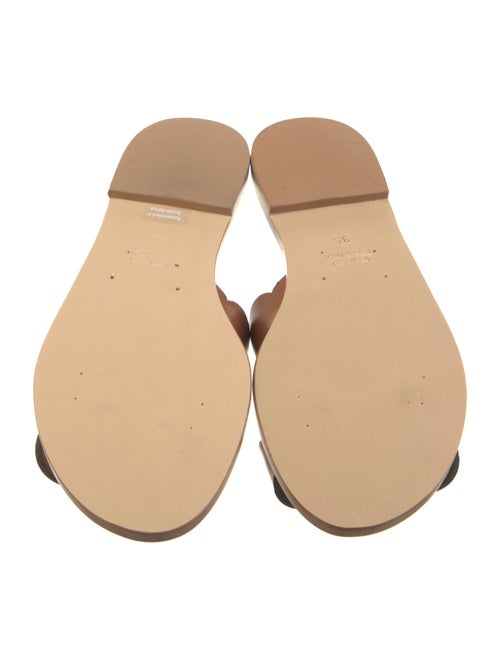 Amanu Leather Slides