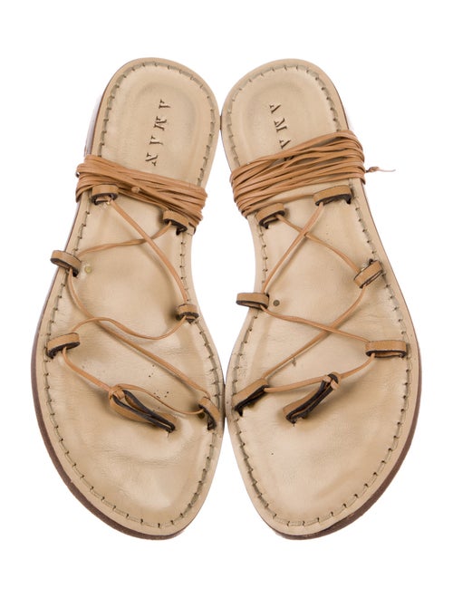 Amanu Leather Gladiator Sandals