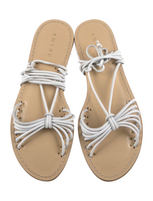 Amanu Leather Gladiator Sandals