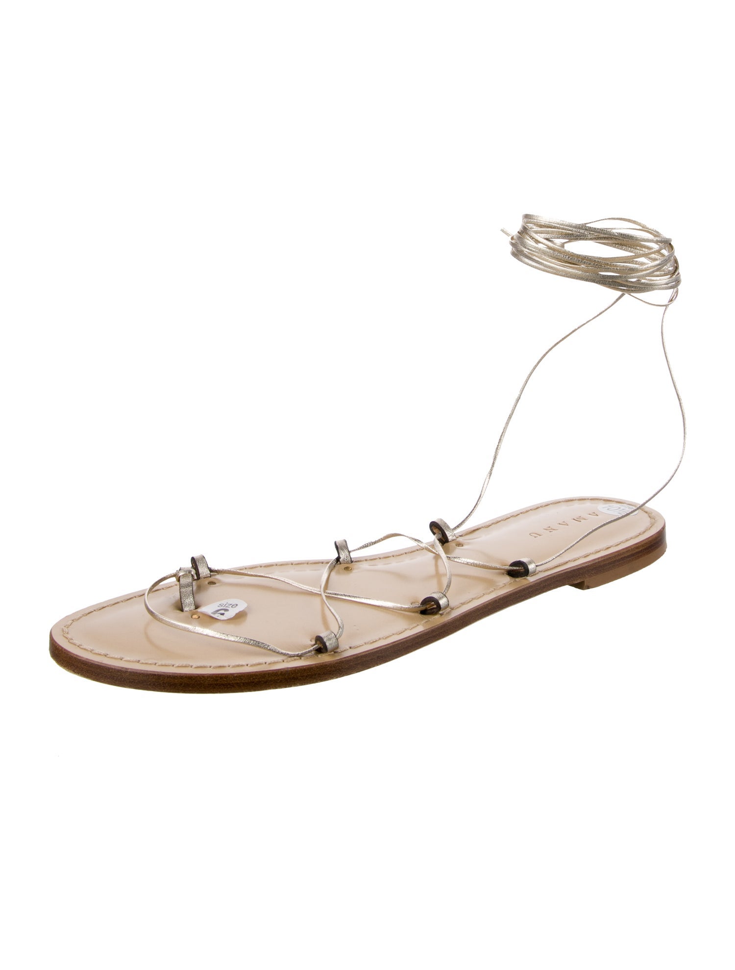 Amanu Leather Gladiator Sandals