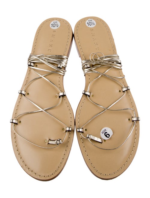 Amanu Leather Gladiator Sandals