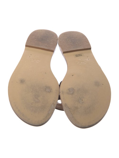 Amanu Leather Slingback Sandals