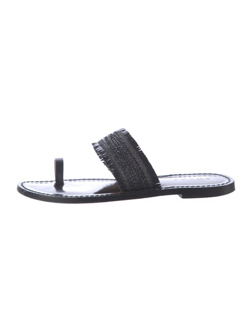 Amanu Leather Slides