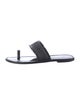 Amanu Leather Slides