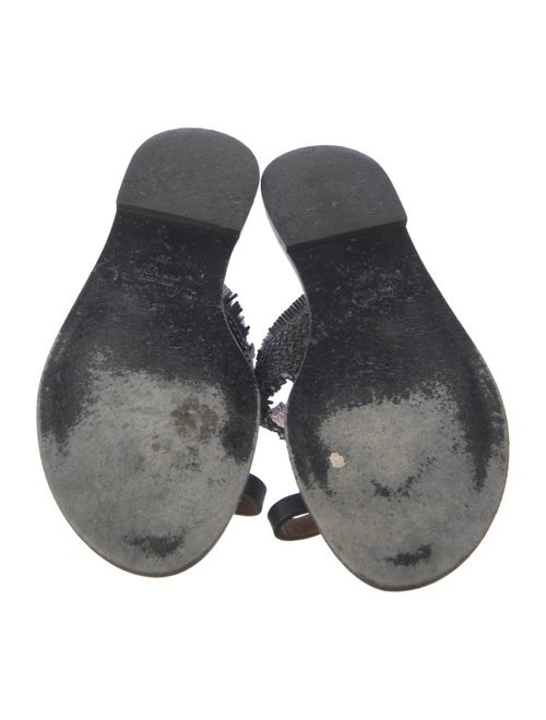 Amanu Leather Slides