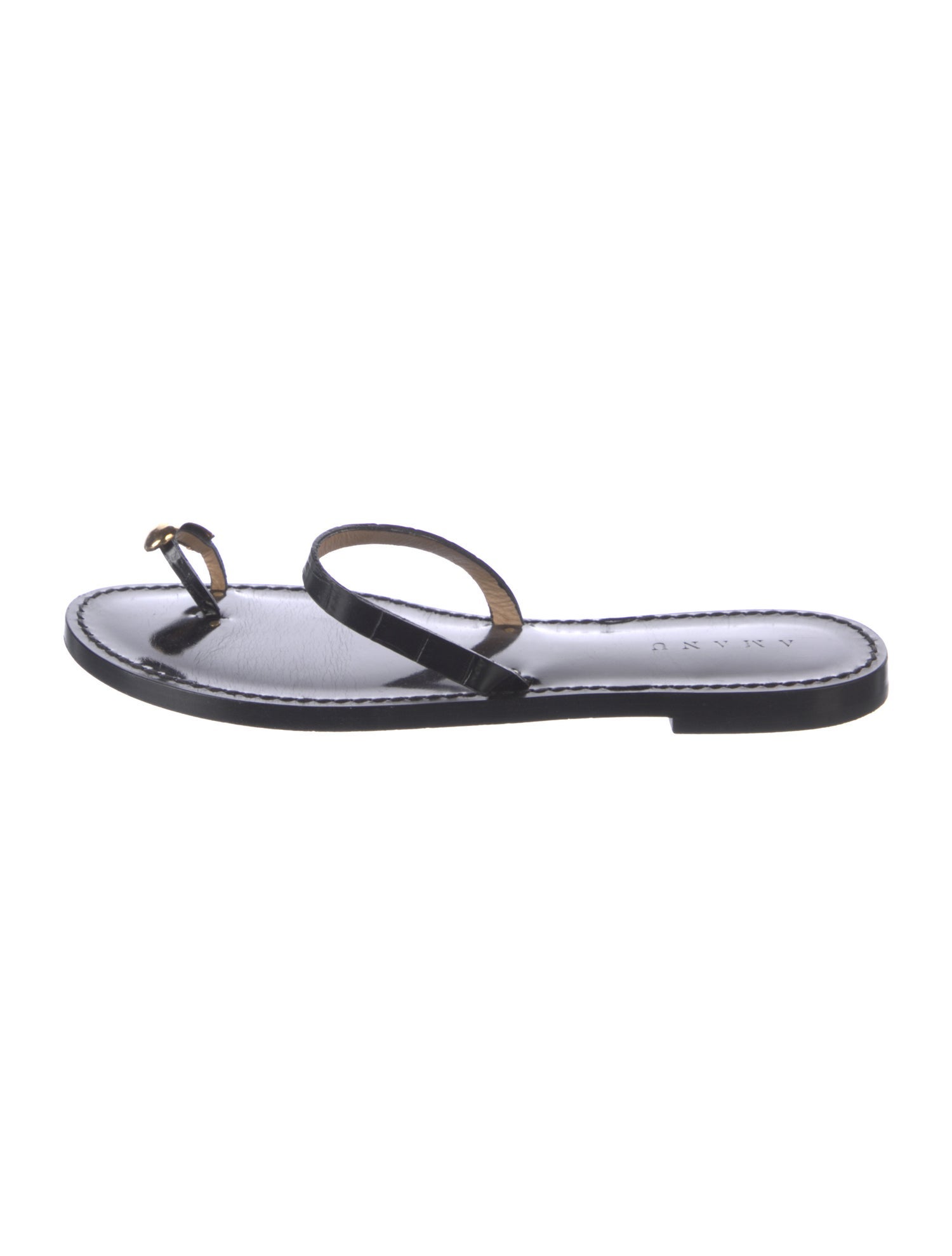 Amanu Leather Slides