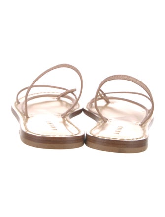 Amanu Leather Slingback Sandals