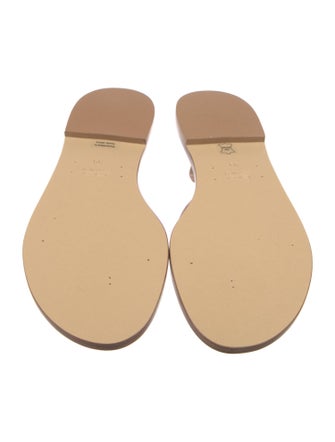 Amanu Leather Slingback Sandals