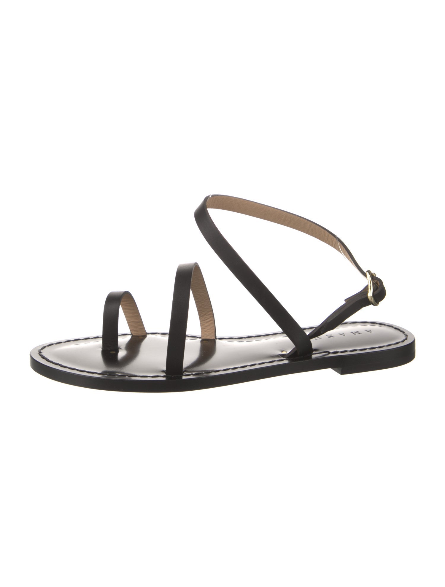 Amanu Leather Slingback Sandals
