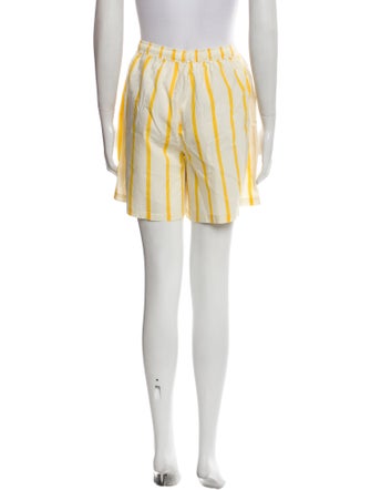 Blanca Striped Knee-Length Shorts