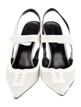 Brandon Blackwood Mesh Slingback Pumps