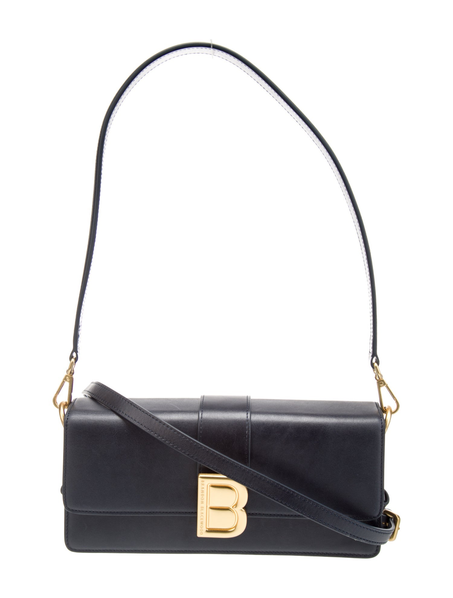 Brandon Blackwood Leather Shoulder Bag