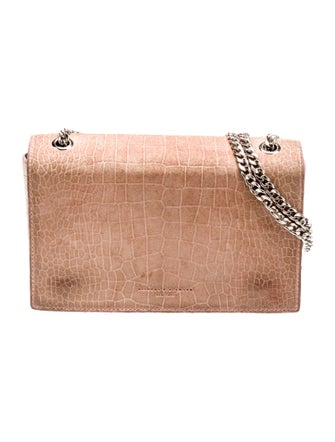 Brandon Blackwood Suede Shoulder Bag