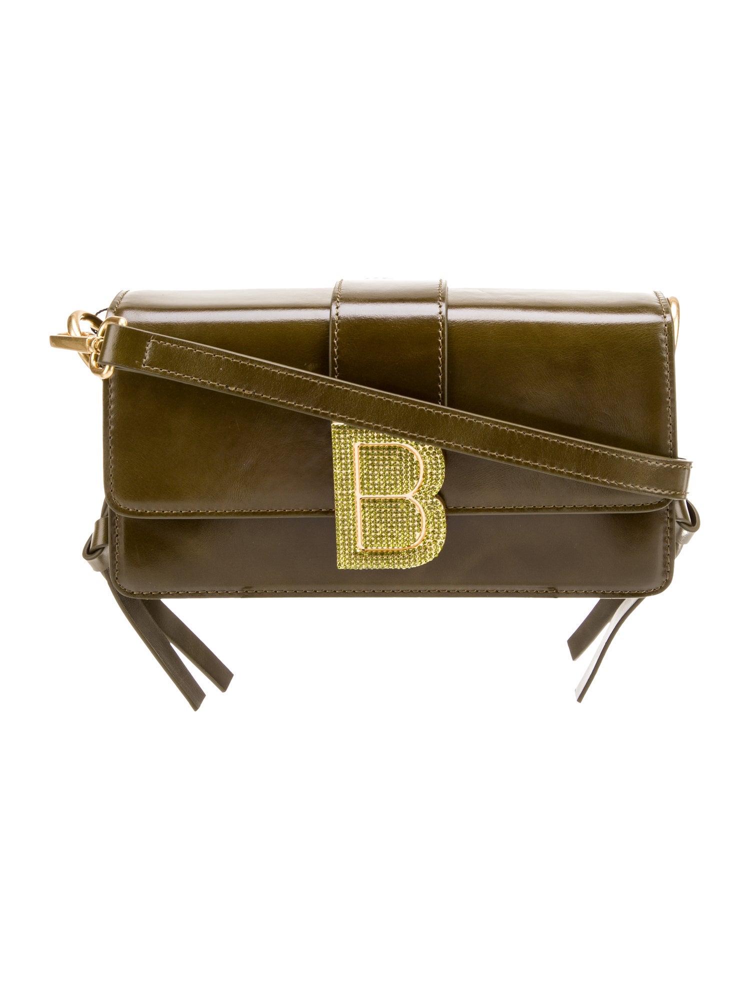 Brandon Blackwood Leather Crossbody Bag w/ Tags