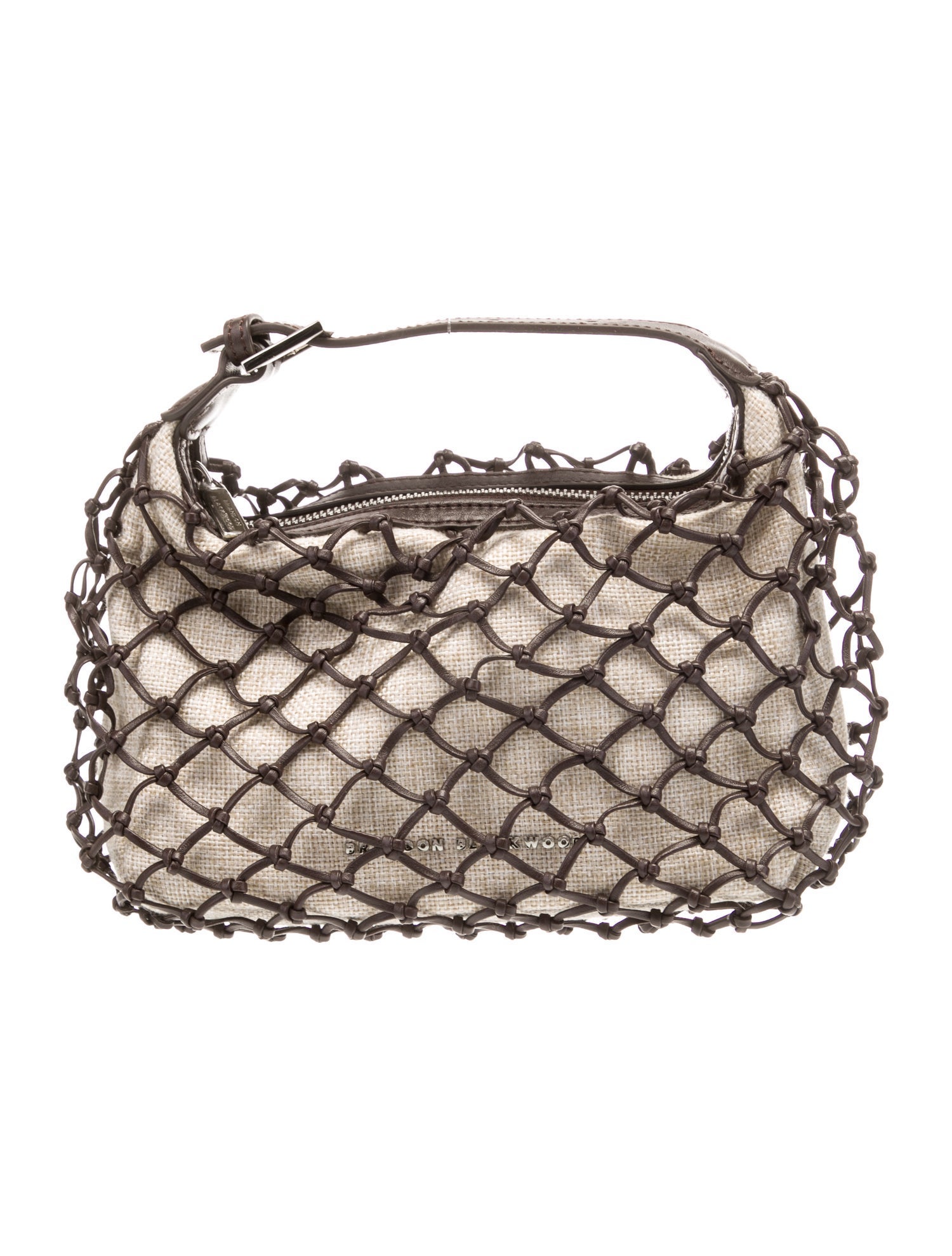 Brandon Blackwood Leather Top Handle Bag