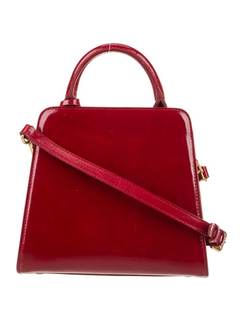 Brandon Blackwood Leather Top Handle Bag