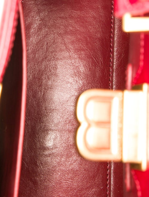 Brandon Blackwood Leather Top Handle Bag