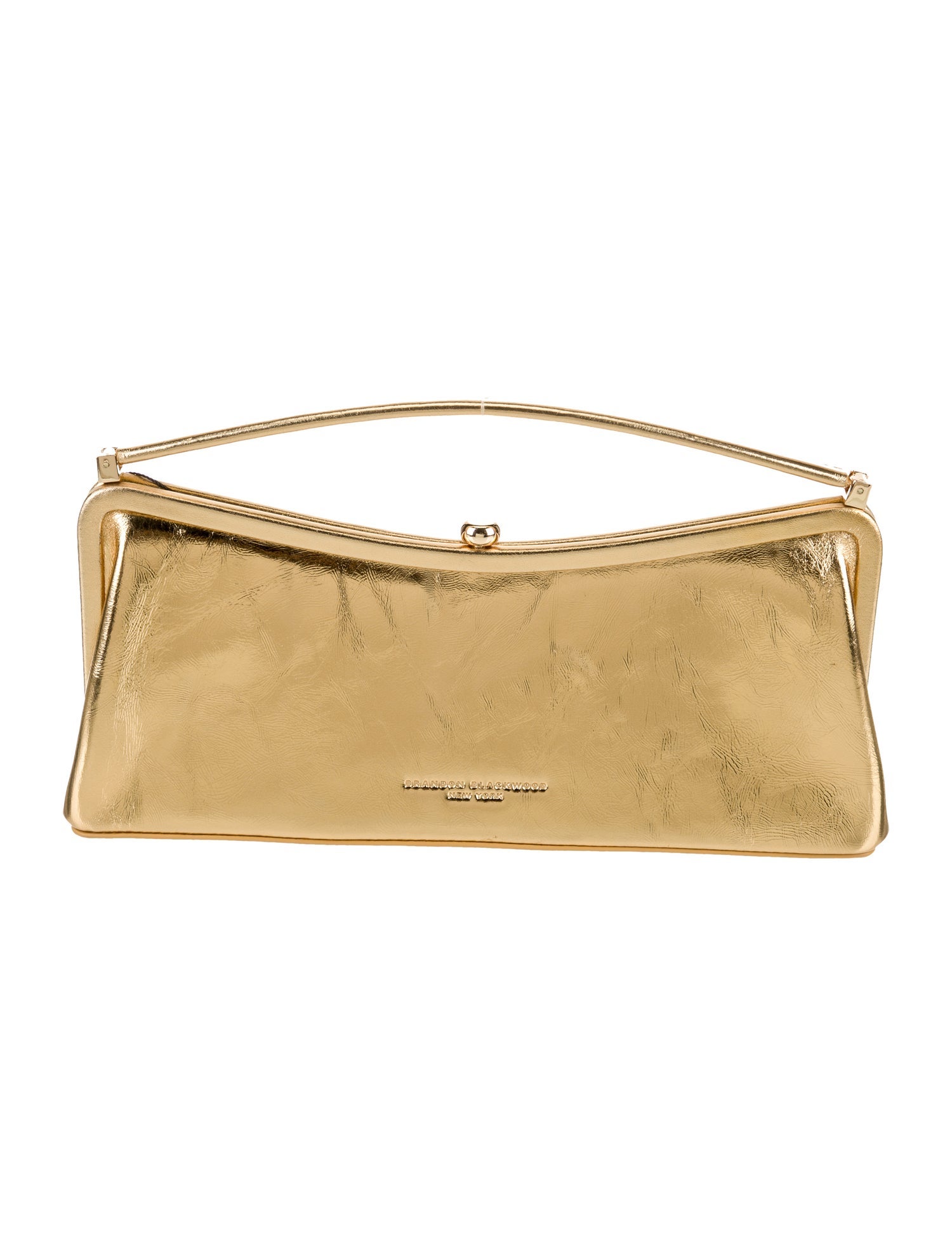 Brandon Blackwood Leather Top Handle Bag w/ Tags