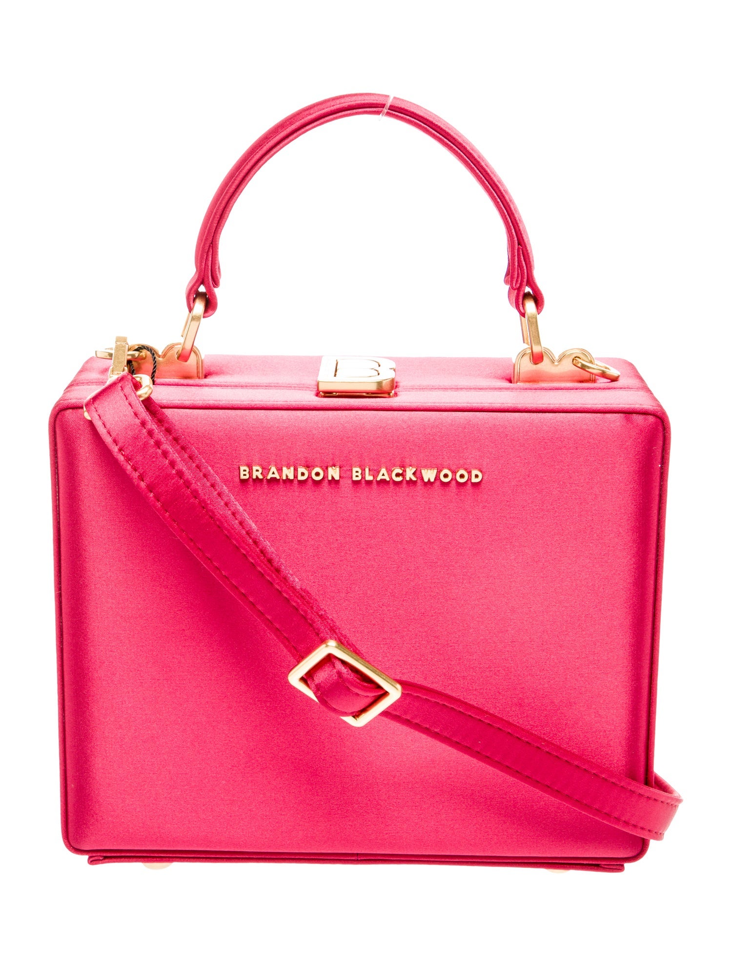 Brandon Blackwood Satin Crossbody Bag w/ Tags