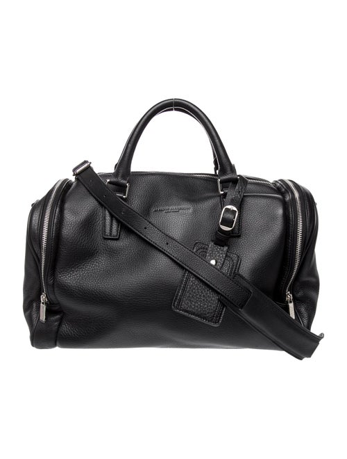 Brandon Blackwood Leather Top Handle Bag