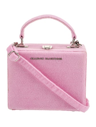 Brandon Blackwood Terry Cloth Top Handle Bag