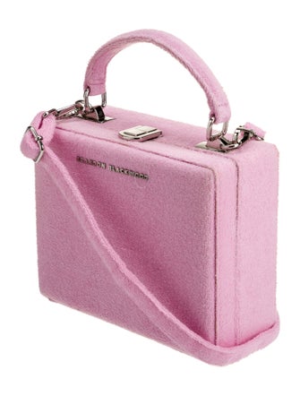 Brandon Blackwood Terry Cloth Top Handle Bag